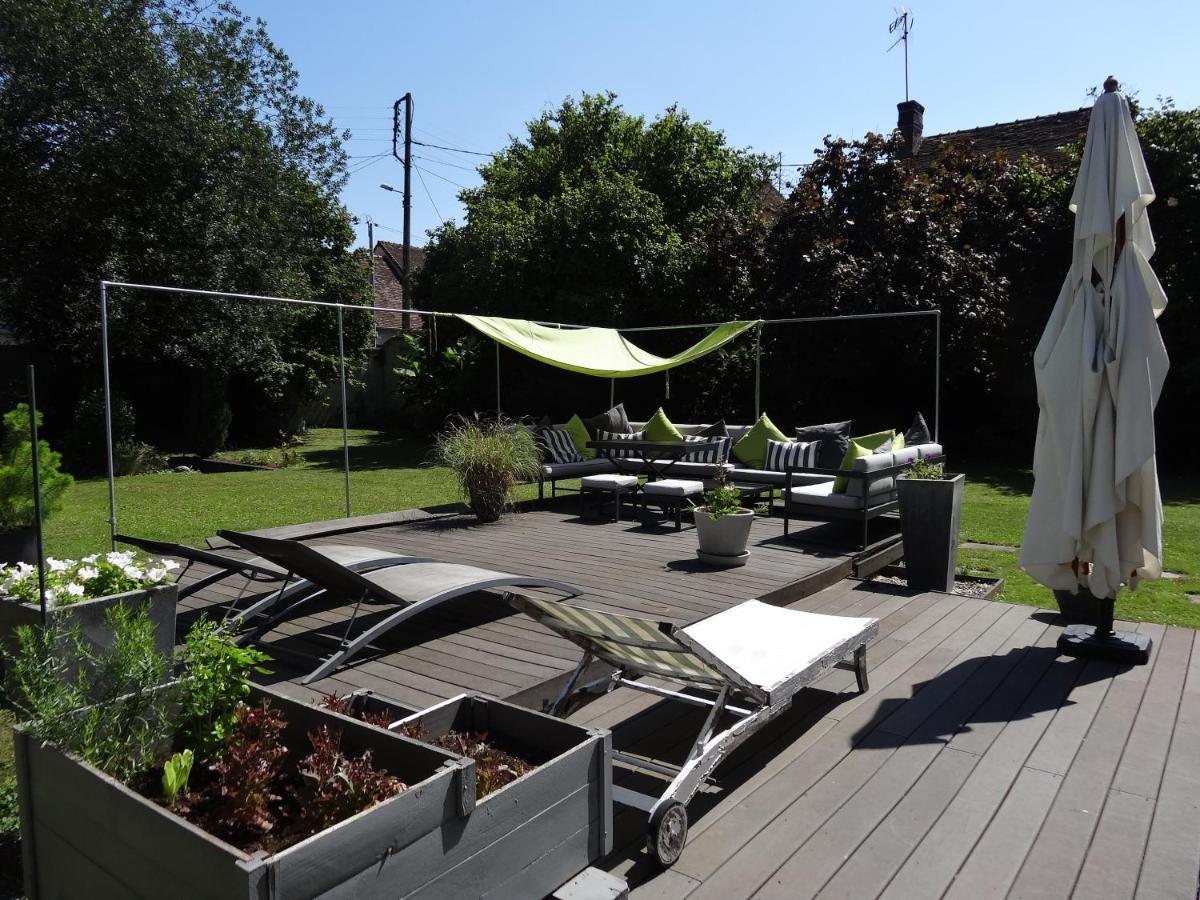 Les Petites Tuileries Bed & Breakfast Bray-sur-Seine Dış mekan fotoğraf